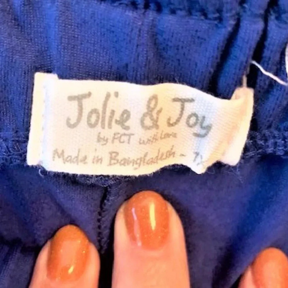 Blue Paperbag waist shorts - Picture 7 of 8